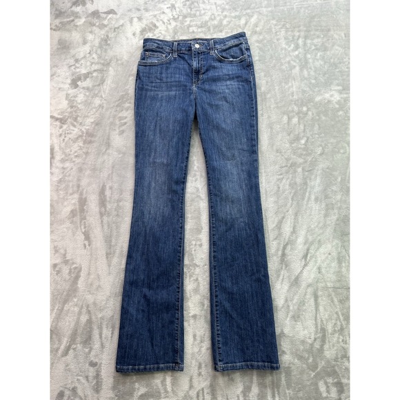 Joe's Jeans Denim - J.J. Joes Jean Women Sz 28 Bootcut Amana Whiskered Western Cowgirl Boho Mid Rise